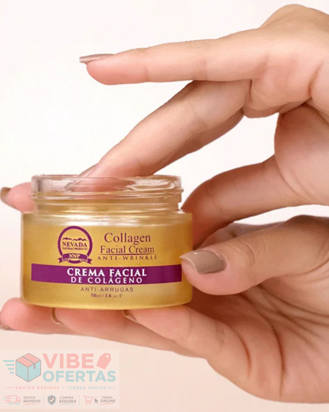 Crema Facial Colageno antiarrugas