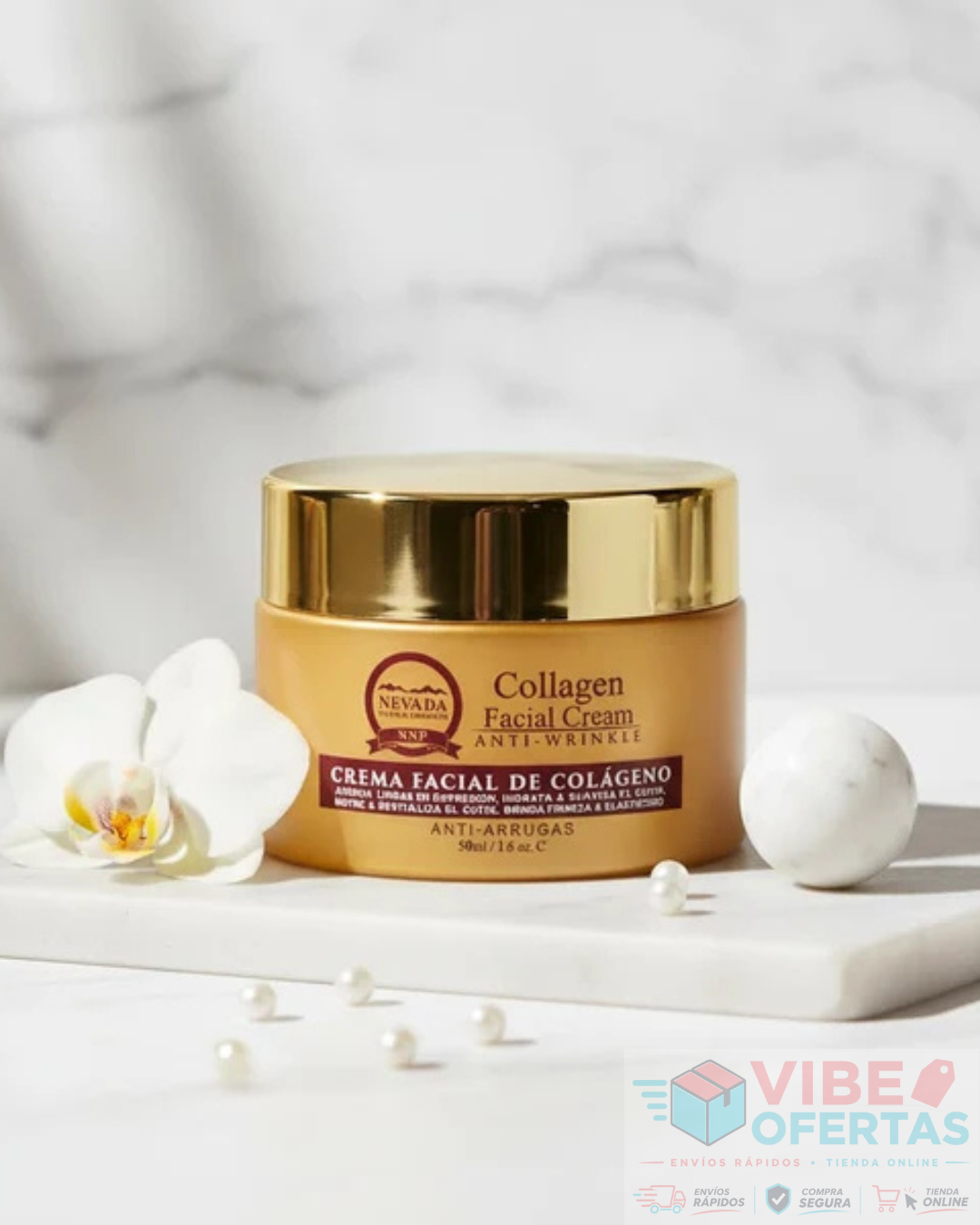 Crema Facial Colageno antiarrugas