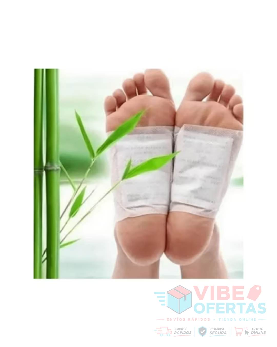 Parches Desintoxicantes para Pies KINOKI
