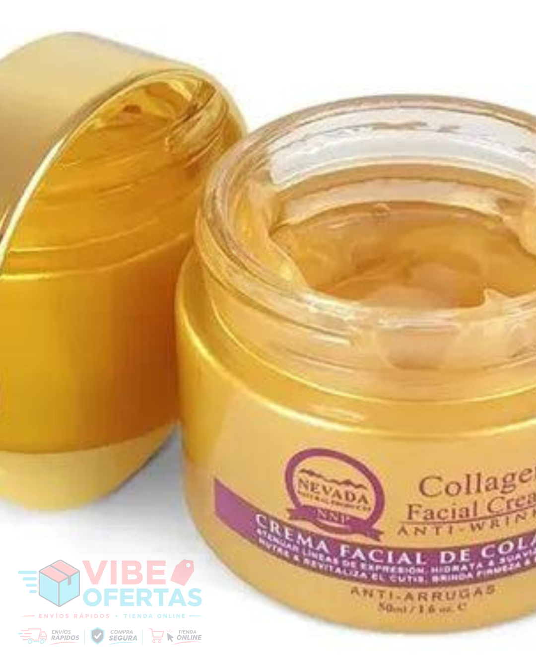 Crema Facial Colageno antiarrugas